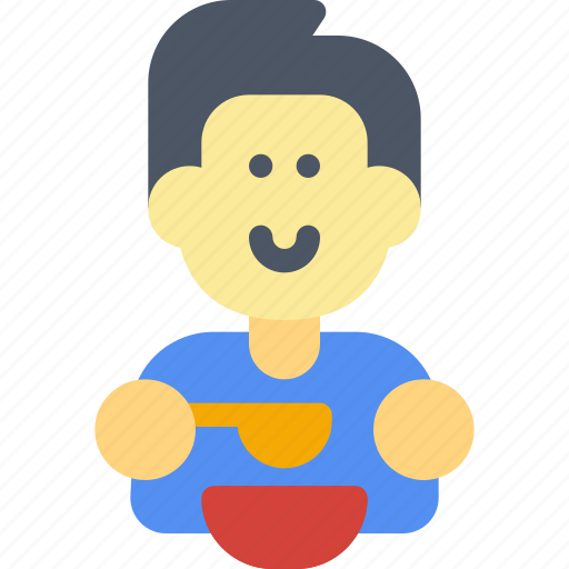 Soup, spoon, guy, man, person, profile, avatar icon - Download on Iconfinder
