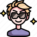 avatar, boy, cool, man, person, sunglasses