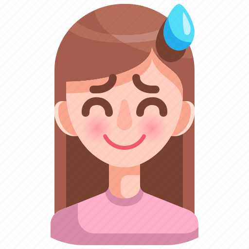 Avatar, girl, grinning, person, woman icon - Download on Iconfinder