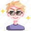 avatar, boy, cool, man, person, sunglasses 