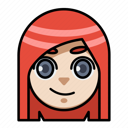 Anime, avatar, cartoon, emoji, emoticon, emotion, profile avatar icon - Download on Iconfinder