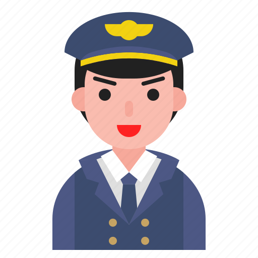 Airforce, avatar, captain, person, uniform icon - Download on Iconfinder