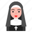 avatar, catholic, christian, nun, religious, sister 