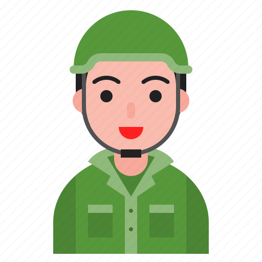 Army, avatar, man, military, occupation, soldier, uniform icon - Download on Iconfinder
