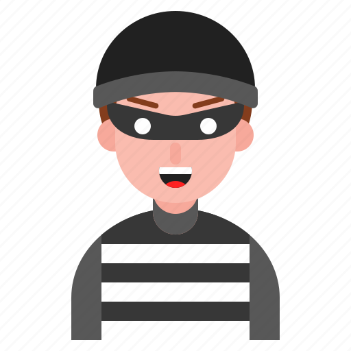 Avatar, crime, male, robber, thief icon - Download on Iconfinder