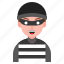 avatar, crime, male, robber, thief 