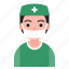 avatar, hospital staff, mask, professional, surgeon 
