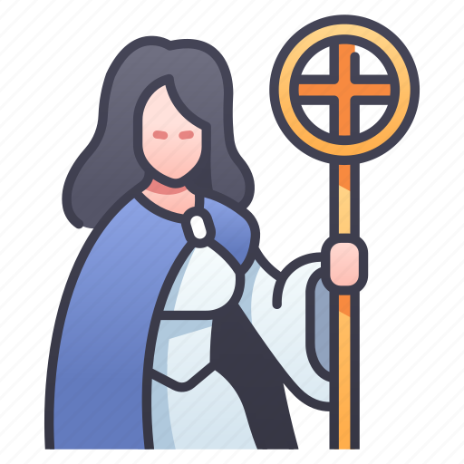 Character, fantasy, mage, magic, priest, rpg, wizard icon - Download on Iconfinder