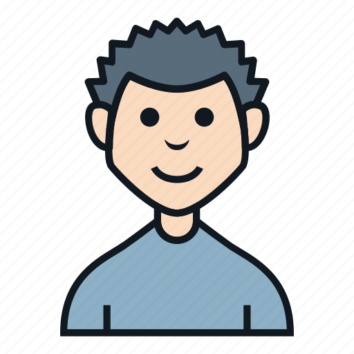 Avatar, boy, character, man, people, tshirt, profile icon - Download on Iconfinder