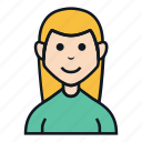 avatar, character, elf, long hair, people, woman, female 