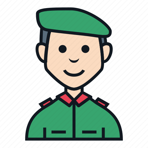 Avatar, boy, character, man, people, soldier, military icon - Download on Iconfinder