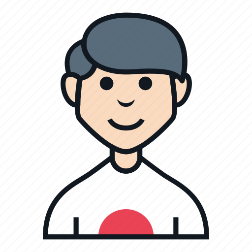 Avatar, boy, character, japanese, man, people, japanese boy icon - Download on Iconfinder