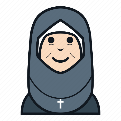 Avatar, character, christian, nurse, people, woman, female icon - Download on Iconfinder