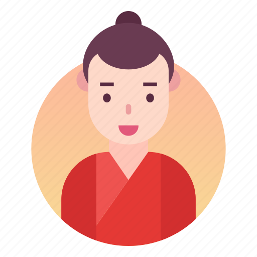 Avatar, chinese, costume, japanese, man, people, profile icon - Download on Iconfinder