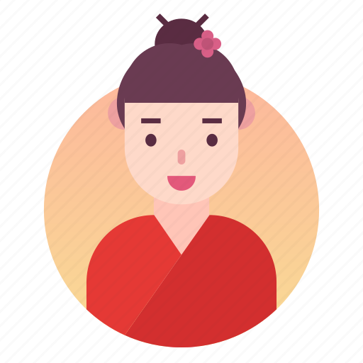Avatar, chinese, costume, japanese, people, profile, woman icon - Download on Iconfinder