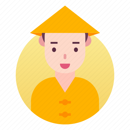 Avatar, costume, japanese, man, people, profile icon - Download on Iconfinder