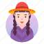 avatar, costume, japanese, people, profile, user, woman 