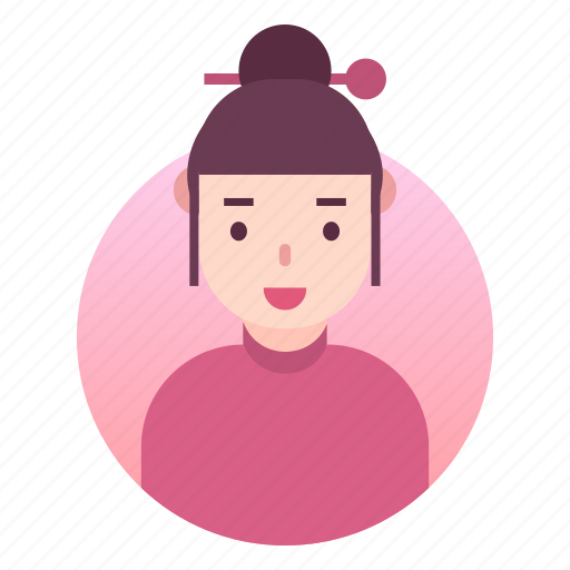 Avatar, costume, japanese, outfit, people, profile, woman icon - Download on Iconfinder