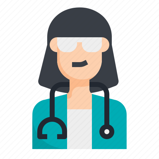 Doctor, medical, people, surgeon, virus, woman, avatar icon - Download on Iconfinder