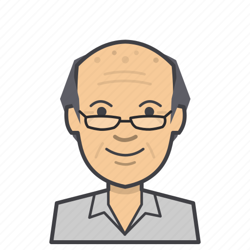 Adult, avatar, face, head, male, man, old icon - Download on Iconfinder