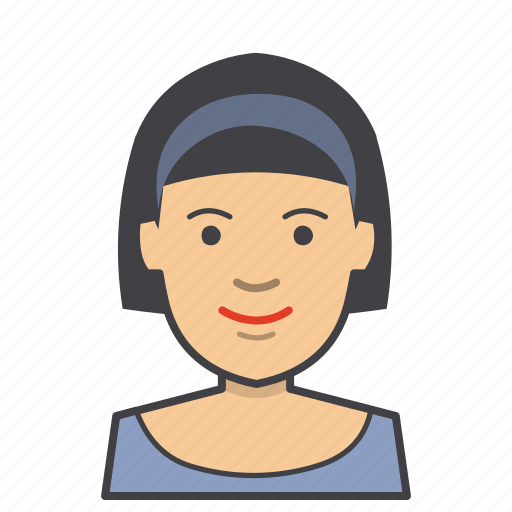 Adult, avatar, face, female, girl, head, woman icon - Download on Iconfinder