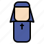 avatar, design, nun, people 
