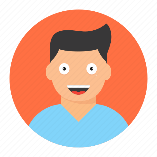 Avatar, happy, laugh icon - Download on Iconfinder