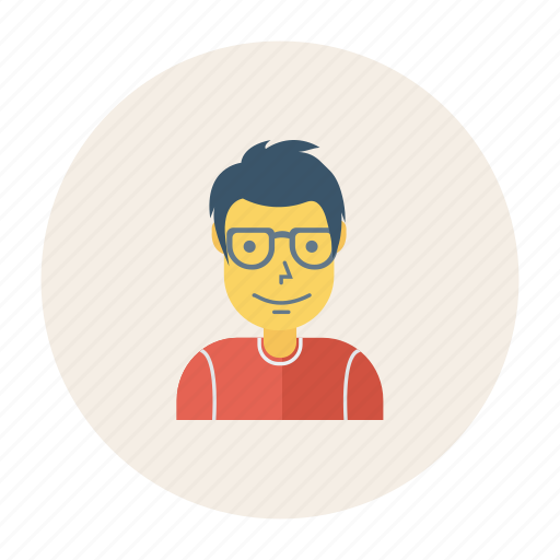 Avatar, glasses, human, person, profile, user, young icon - Download on Iconfinder