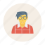 avatar, emplyee, man, person, profile, user, workshop 