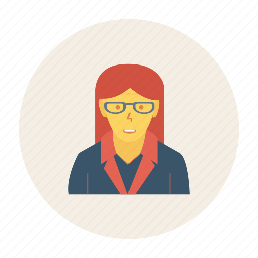 Avatar, female, lady, person, profile, user, working icon - Download on Iconfinder