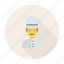 avatar, chef, cook, person, profile, user, worker 