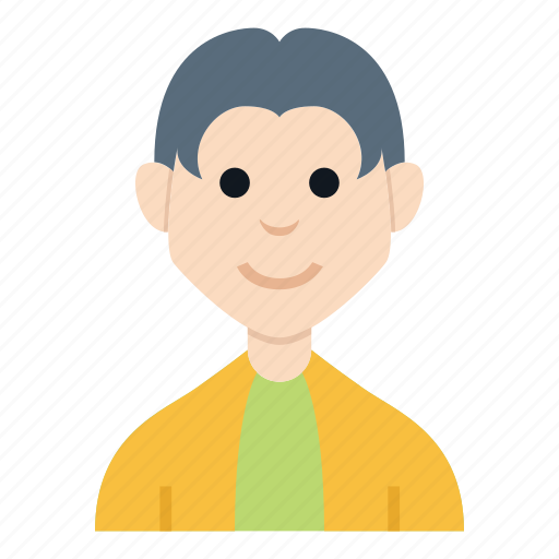 Avatar, boy, character, hairstylist, man, people, smile icon - Download on Iconfinder