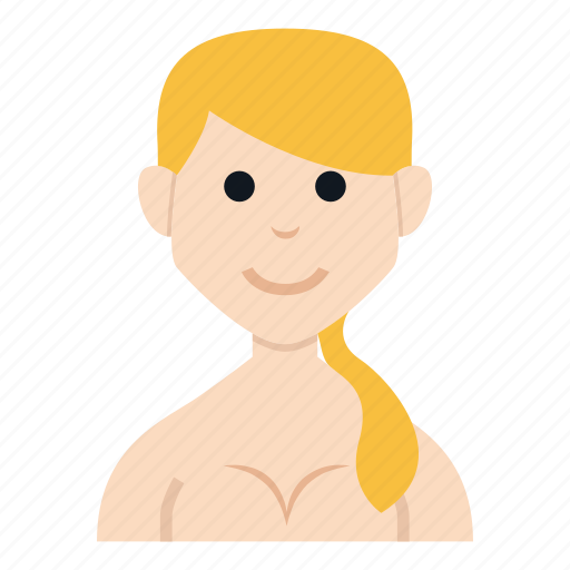 Avatar, character, girl, nude, people, smile, woman icon - Download on Iconfinder
