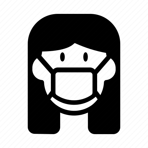 Woman, mask, virus, protection, coronavirus icon - Download on Iconfinder