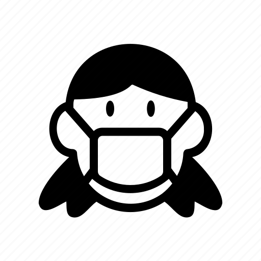 Woman, mask, virus, protection, coronavirus icon - Download on Iconfinder