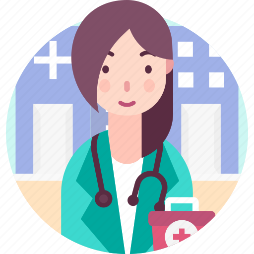 Avatar, doctor, medical professional, people, woman icon - Download on Iconfinder
