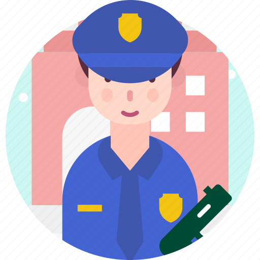 Avatar, people, police, policeman, profession icon - Download on Iconfinder