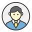 avatar, employee, profession, business, man, person 