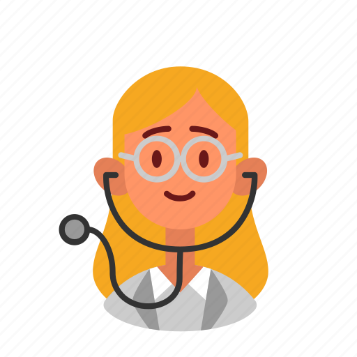 Avatar, woman, doctor, profession, user icon - Download on Iconfinder
