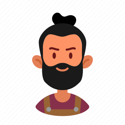 Avatar, user, male, beard, barista, profession, man icon - Download on Iconfinder