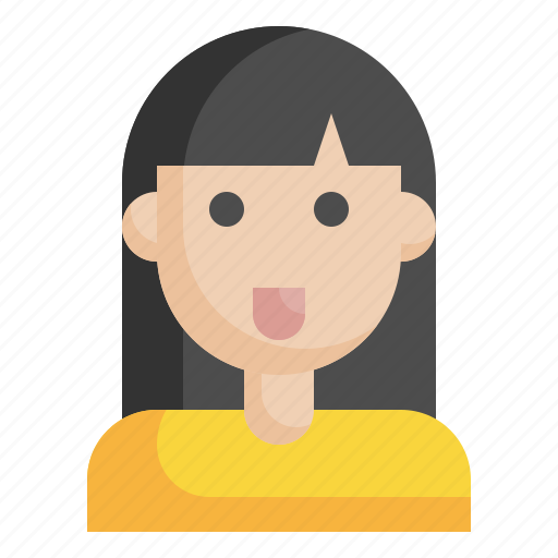 Female, girl, woman, profile, user, account, avatar icon icon - Download on Iconfinder