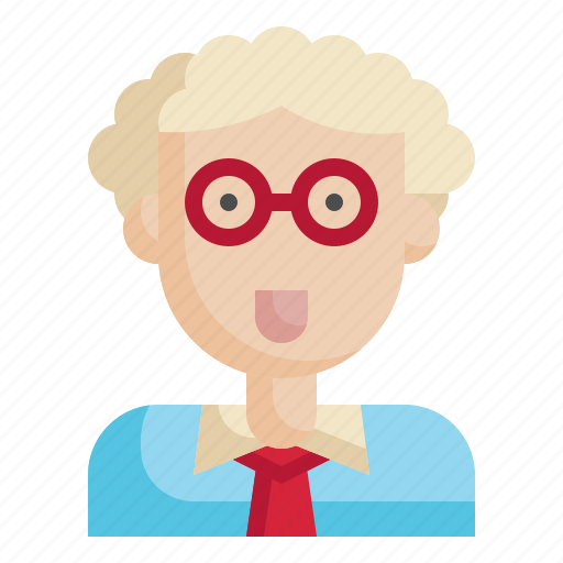 Glasses, boy, man, male, user, account, human icon - Download on Iconfinder