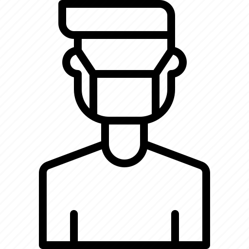 Coronavirus, face mask, male, man icon - Download on Iconfinder