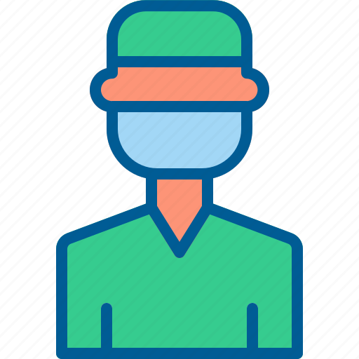 Avatar, coronavirus, doctor, face mask, male, nurse, surgeon icon - Download on Iconfinder