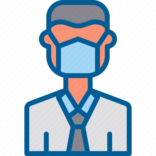 Avatar, businessman, coronavirus, employee, male, staff, worker icon - Download on Iconfinder