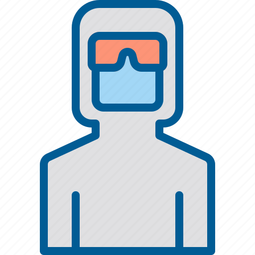 Avatar, coronavirus, face mask, goggles, hazmat, suit icon - Download on Iconfinder