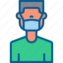 avatar, coronavirus, doctor, face mask, hospital, male, nurse