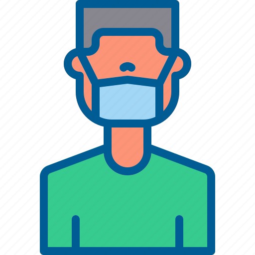 Avatar, coronavirus, doctor, face mask, hospital, male, nurse icon - Download on Iconfinder