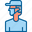 avatar, cap, coach, coronavirus, hat, male, side view 