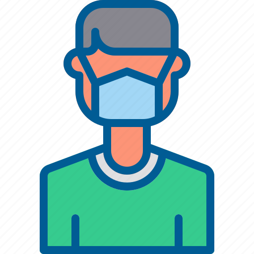 Coronavirus, face mask, male, man, nurse icon - Download on Iconfinder